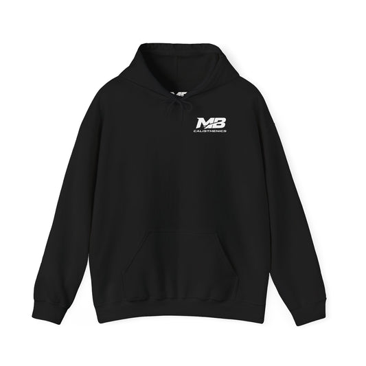 Black MotionBar Athletic Street Hoodie included in the matching set