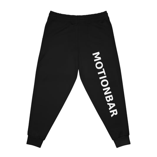 MotionBar Athletic Joggers black calisthenics joggers alternate product view