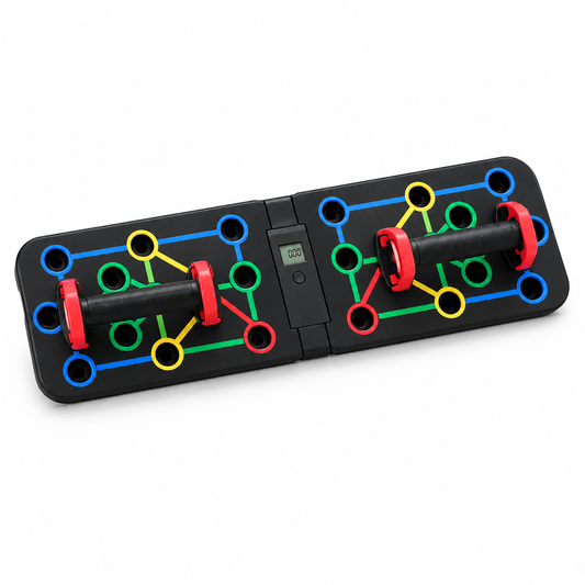 MotionBar Smart Push-Up Board 41-in-1 angled product view