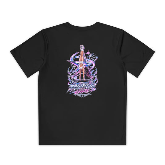 Digital Siren Youth Girls T-Shirt – kledingmockup 2