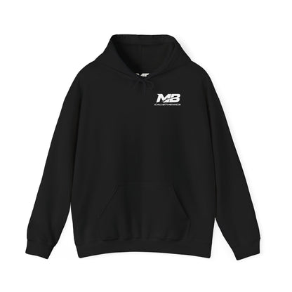 Black MotionBar Athletic Street Hoodie included in the matching set