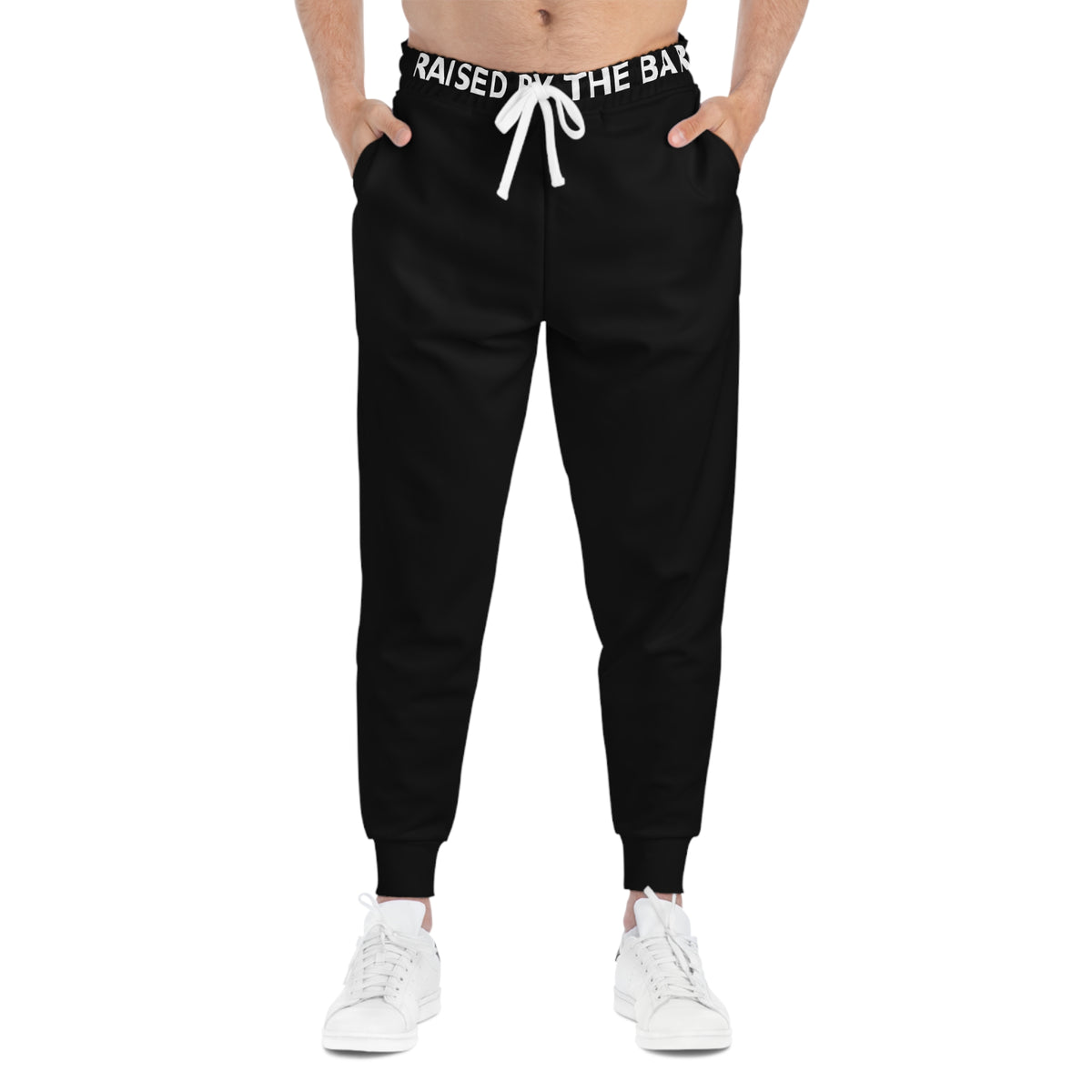 MotionBar Athletic Joggers black training pants alternate product view