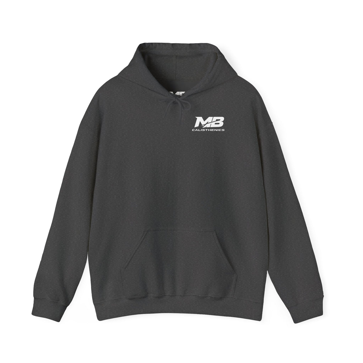 MotionBar Athletic Street Hoodie in Dark Heather for calisthenics