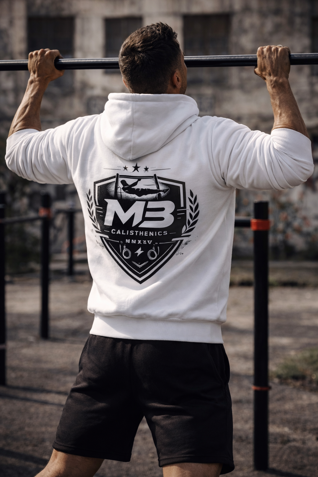 MotionBar Calisthenics Hoodie streetwear lifestyle image