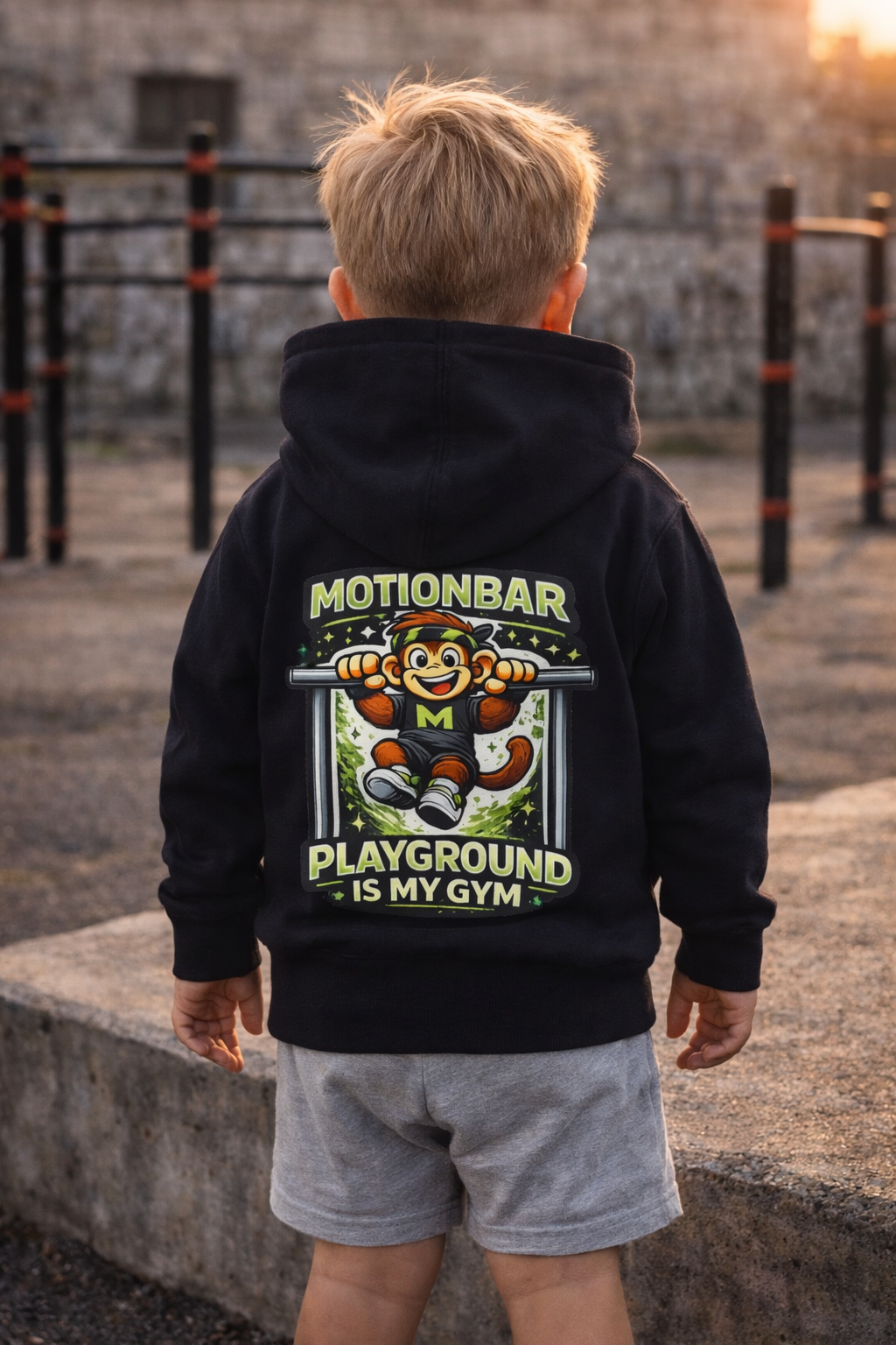 MotionBar Momo Kids Calisthenics Hoodie