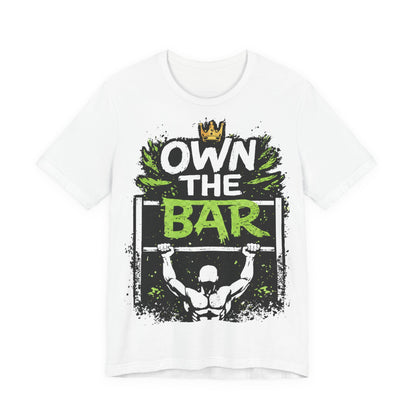 MotionBar Own the Bar T-Shirt for calisthenics streetwear