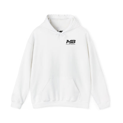 White MotionBar Athletic Street Hoodie alternate product view