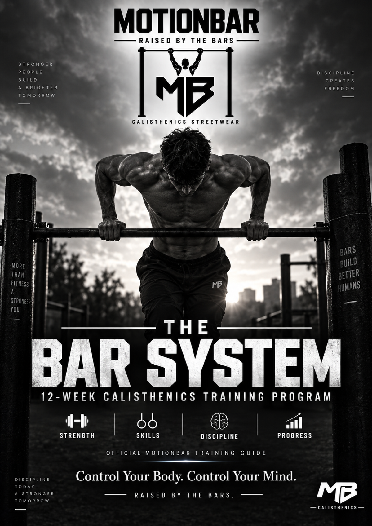 MotionBar The Bar System 12-week training guide included in the starter bundle
