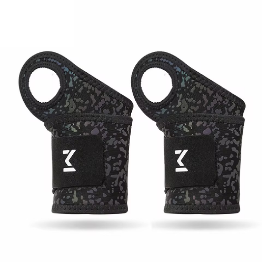 MotionBar Calisthenics Wrist Wraps - black 2 piece set