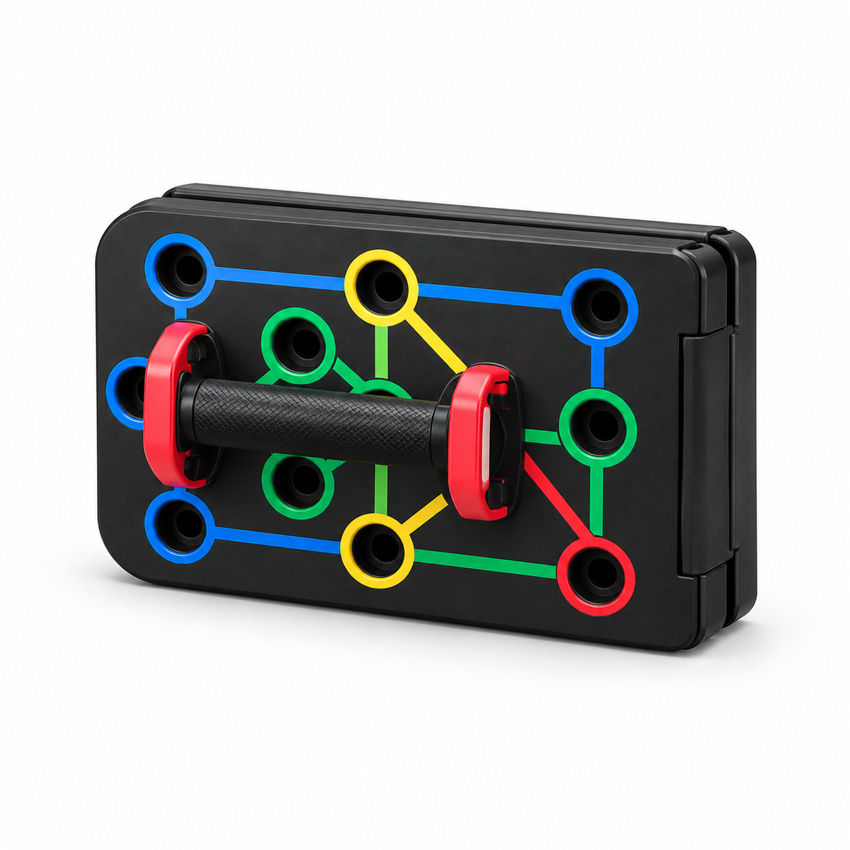 MotionBar Smart Push-Up Board 41-in-1 folded portable view