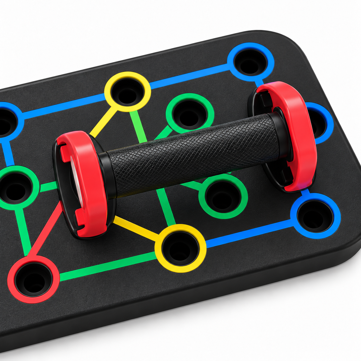 MotionBar Smart Push-Up Board 41-in-1 handle detail