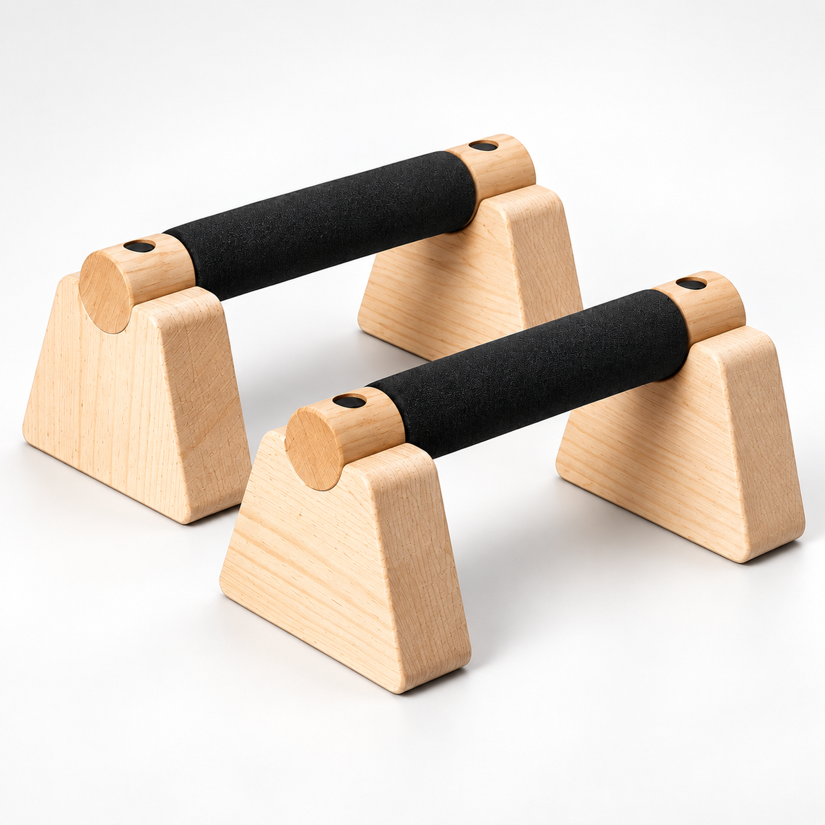 MotionBar Wooden Parallettes 25 cm included in the starter bundle